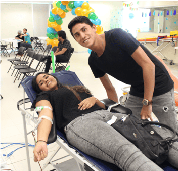 7ª. Campaña de donación de sangre.