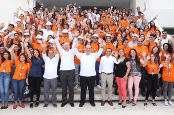 La Universidad Anáhuac Cancún dio la Bienvenida Integral Universitaria (BIU 2020) a 150 estudiantes de las 29 licenciaturas que conforma el campus internacional de la Red de Universidades Anáhuac.