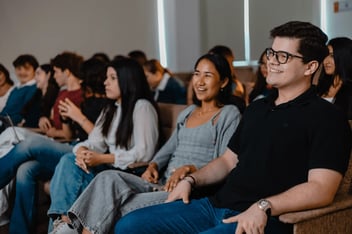 alumnos de la carrera de entrenamiento e innovación en la Anahuac Cancun