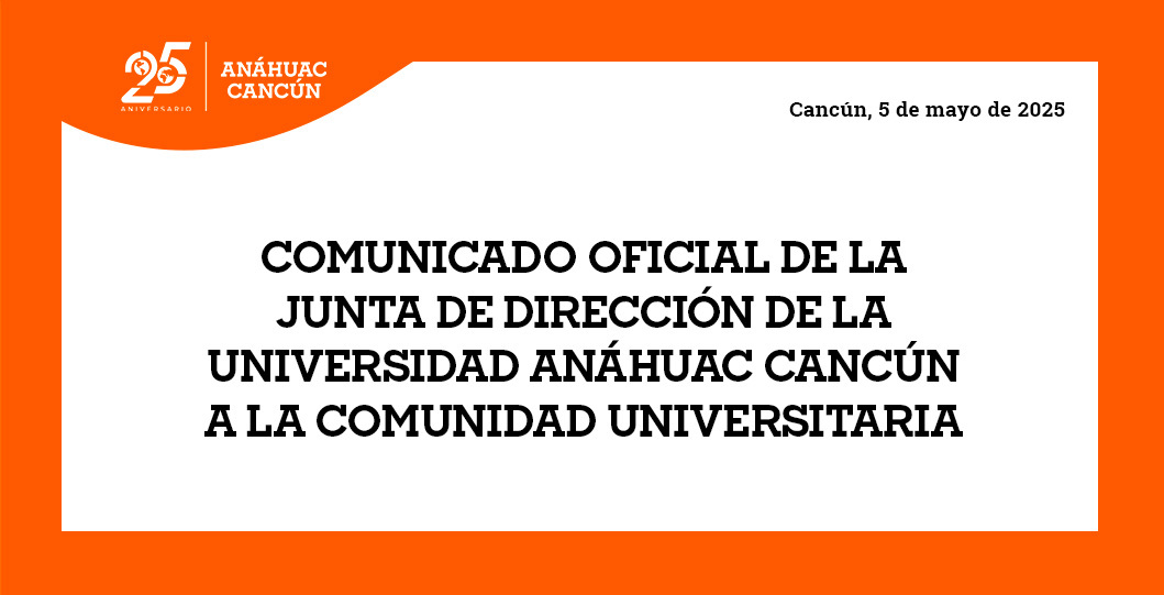 Comunicado a la Comunidad Universitaria