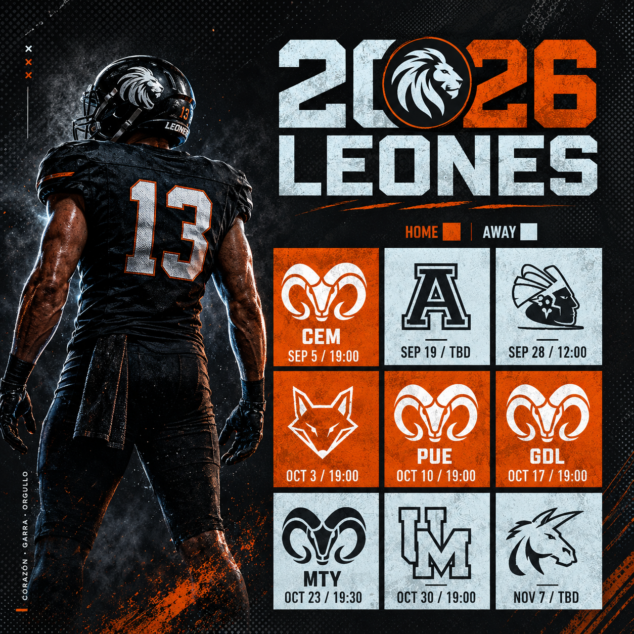 CARD 1 LEONES