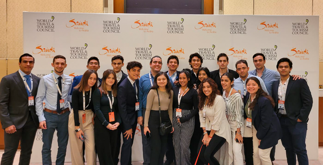 Anáhuac Cancun University participates in the World Travel and Tourism Council 2022 (WTTC) in Saudi Arabia